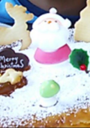 クリスマスケーキ☆チーズケーキ-レシピのメイン写真