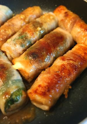 旦那も子どもも喜ぶ！肉巻き厚揚げ-レシピのメイン写真