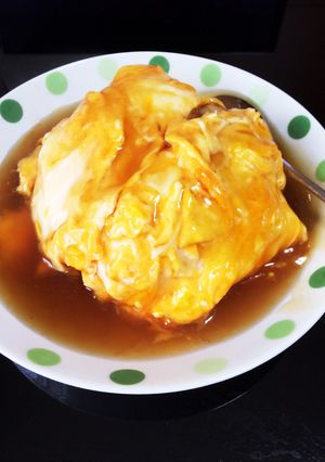 ☆ふわふわ 包丁要らずで簡単天津飯☆-レシピのメイン写真