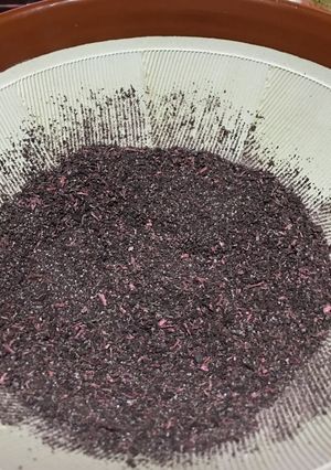 荒塩粒入り自家製ゆかり-レシピのメイン写真