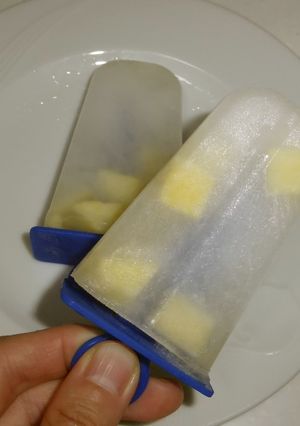 ソルティライチ×りんごのアイスバー-レシピのメイン写真