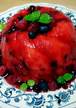 英国風・サマープディング-レシピのメイン写真