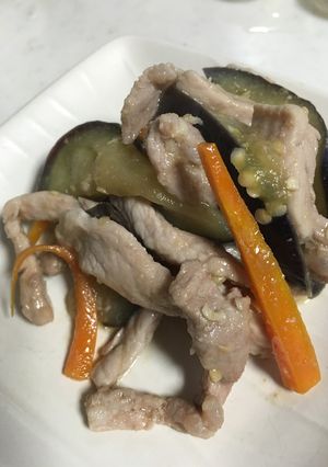 豚肉となすびの味噌炒め-レシピのメイン写真