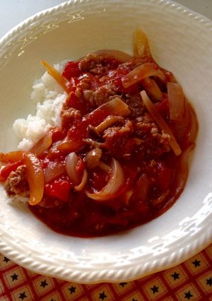 トマト好きの簡単ハヤシライス♪-レシピのメイン写真