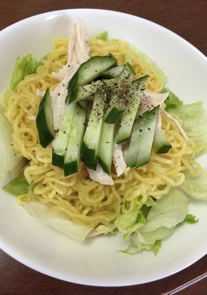 さっぱり冷やしラーメンサラダ風-レシピのメイン写真