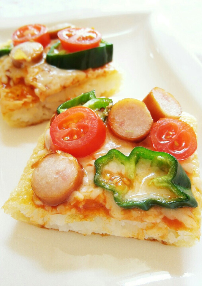 油揚げのごはんピザ-レシピのメイン写真