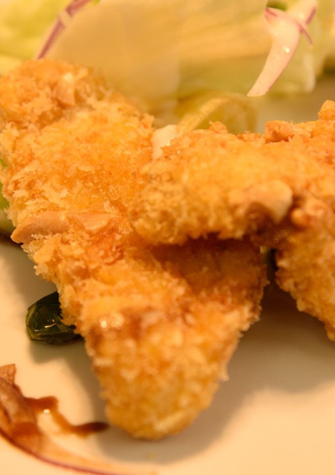 鶏ムネ肉のカリッと！「柿の種」衣揚げ-レシピのメイン写真