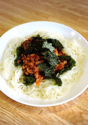 ☆簡単ネバネバそうめん☆-レシピのメイン写真