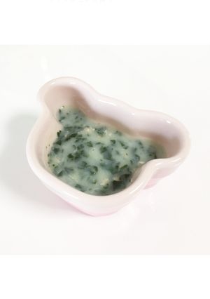 《離乳食中期》鮭とほうれん草のスープ-レシピのメイン写真