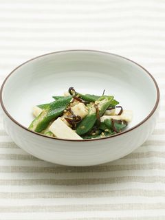 おくらと長芋の塩昆布和え-レシピのメイン写真
