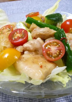 レンジでとり南蛮漬け-レシピのメイン写真