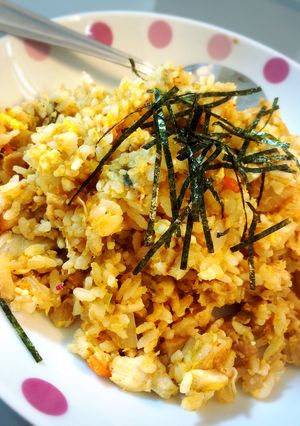 キムチ鍋の残り物でチャーハン☆*ﾟ-レシピのメイン写真