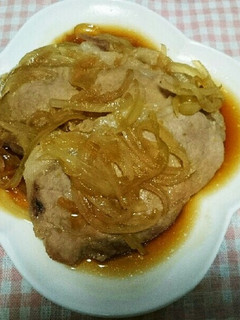 レンジにおまかせ‼一人分の豚の生姜焼き-レシピのメイン写真