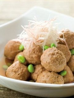 鶏団子の煮物-レシピのメイン写真