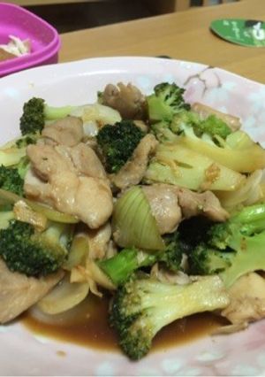 鶏とブロッコリーの炒め物★-レシピのメイン写真
