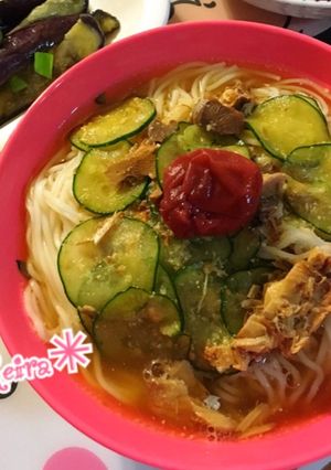 暑い時期にさっぱり✳︎冷や汁風そうめん-レシピのメイン写真