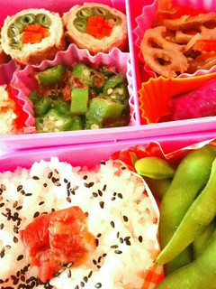 中学生女子 時短簡単弁当50(小3妹用)-レシピのメイン写真