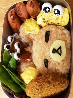 キャラ弁 リラックマ-レシピのメイン写真