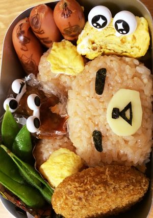 キャラ弁 リラックマ-レシピのメイン写真