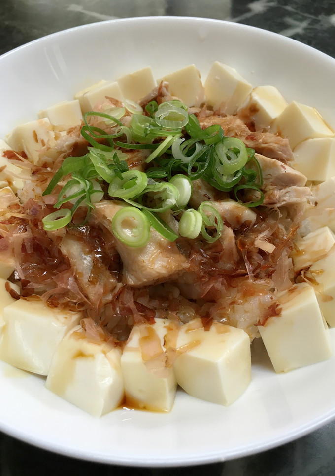 簡単♪鳥肉と豆腐の甘口丼♪夏の丼に♪-レシピのメイン写真