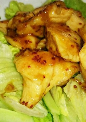 ハニーマスタードが美味しい☆鶏ムネ肉☆-レシピのメイン写真