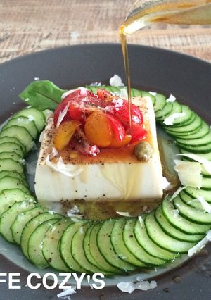 エキゾチック！ライチ香るお豆腐サラダ-レシピのメイン写真