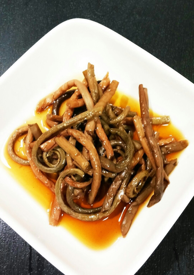 レンジで簡単！ぜんまいの中華風煮-レシピのメイン写真