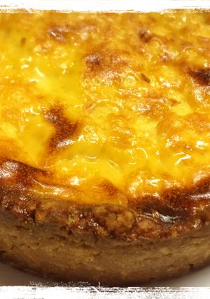 簡単すぎる☆焼きプリンタルト-レシピのメイン写真