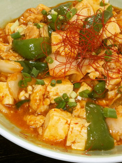 豆腐のキムチ炒め(^^♪ マーボー風-レシピのメイン写真