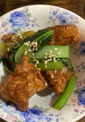 タコ天炒め-レシピのメイン写真