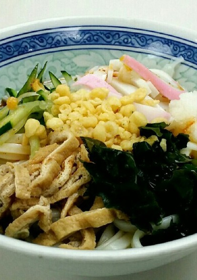 冷したぬきうどん-レシピのメイン写真