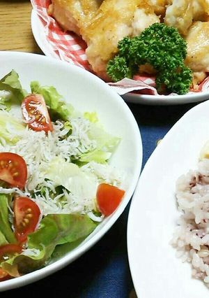 さっぱりポン酢のちりめんサラダ-レシピのメイン写真