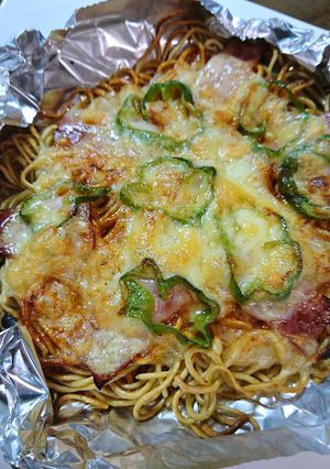 みんなが驚く！大磯屋ピザ風焼そば-レシピのメイン写真