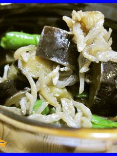 loveりーの万願寺と茄子のじゃこ炒め煮-レシピのメイン写真