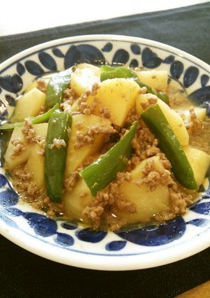 レンジで簡単☆じゃがいものそぼろ煮-レシピのメイン写真