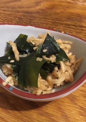 梅シロップを使った酢の物-レシピのメイン写真