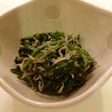 定番に☆ほうれん草の胡麻和え(じゃこ入り