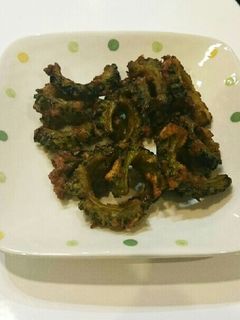 ゴーヤの唐揚げ-レシピのメイン写真
