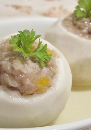 カブのファルシ★ひき肉パプリカ-レシピのメイン写真