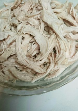 レンジで簡単蒸し鶏！-レシピのメイン写真