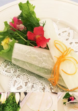 14.花束のサラダ-レシピのメイン写真