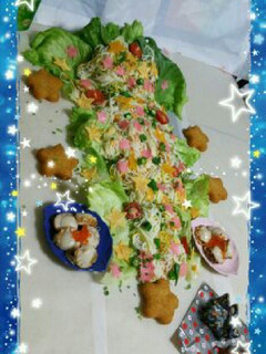 七夕そうめん♪-レシピのメイン写真