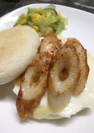 イングリッシュマフィンちくわが美味しい♪-レシピのメイン写真