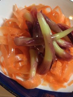 みょうがと人参の甘酢漬-レシピのメイン写真