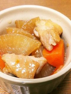 鶏肉と大根のこってり煮-レシピのメイン写真
