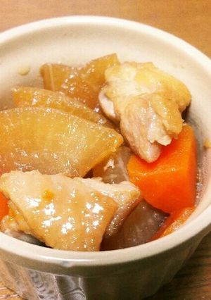 鶏肉と大根のこってり煮-レシピのメイン写真