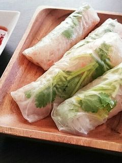 春雨サラダリメイク♪楽チン生春巻き☆-レシピのメイン写真