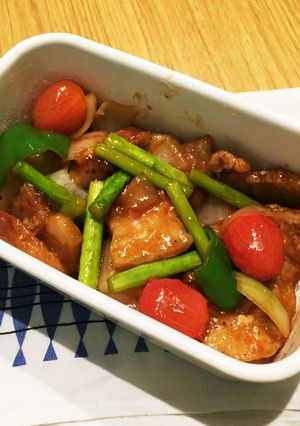 たくさん野菜の酢豚-レシピのメイン写真