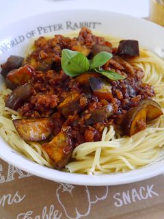 冷凍豆腐で!茄子のヘルシーボロネーゼ-レシピのメイン写真