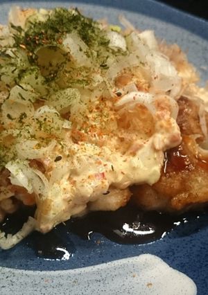 お好み焼き風鶏肉のソテー-レシピのメイン写真